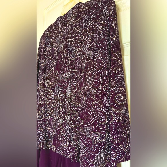 Alex Beaded Evenings Dress with Jacket - Picture 5 of 5